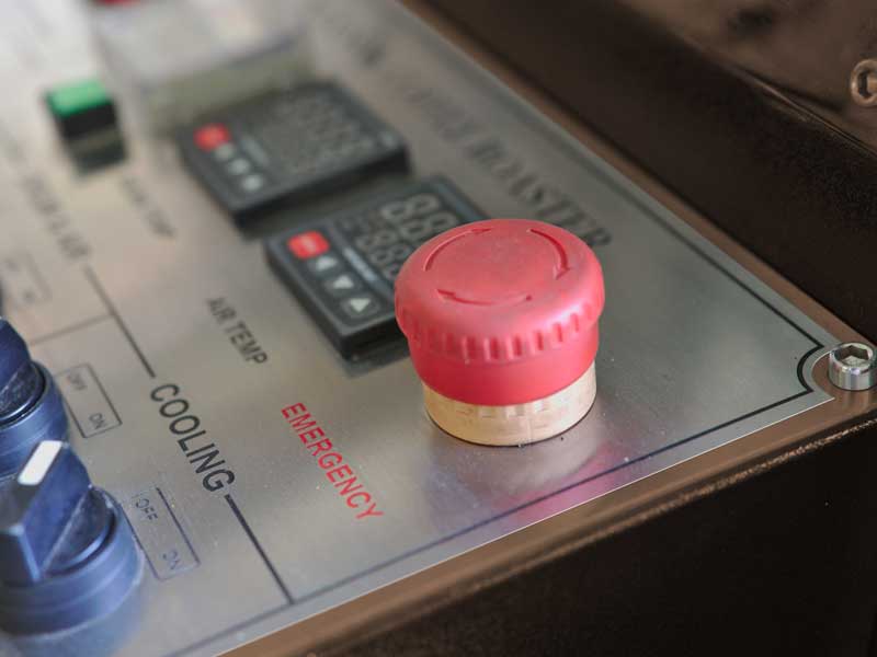 control panel sticker decal printing