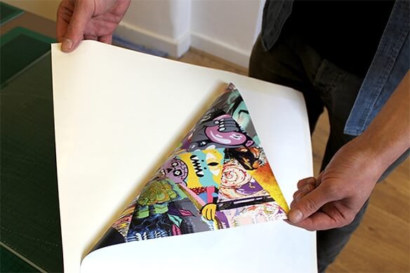 Applying window stickers