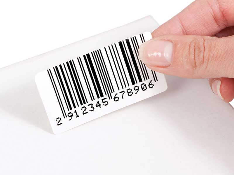 custom barcode stickers