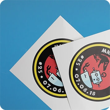 individual stickers