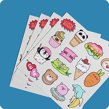 custom sticker sheets